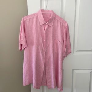 “Pink” men’s linen shirt.